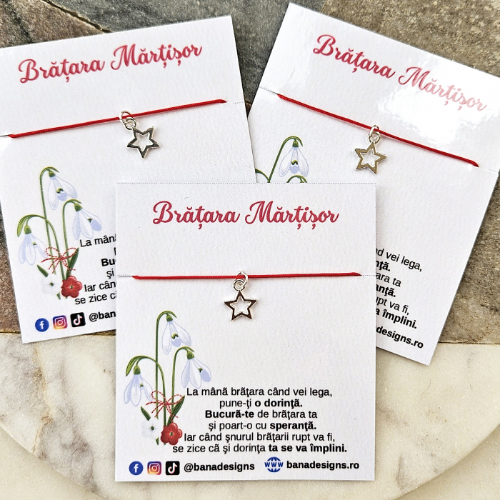 Bratara Martisor cu charm sandale [3]