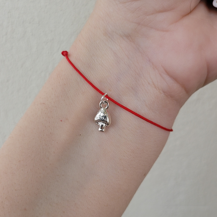 Set de 10  Bratari Martisor cu ciupercuta si snur ajustabil [11]