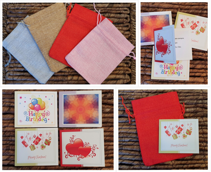 Bratara Martisor inimioare, cu inchidere ajustabila, culoare la alegere [7]