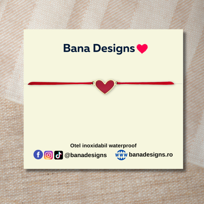 Brățară minimalistă cu inimioară gravată cu inițială [5]