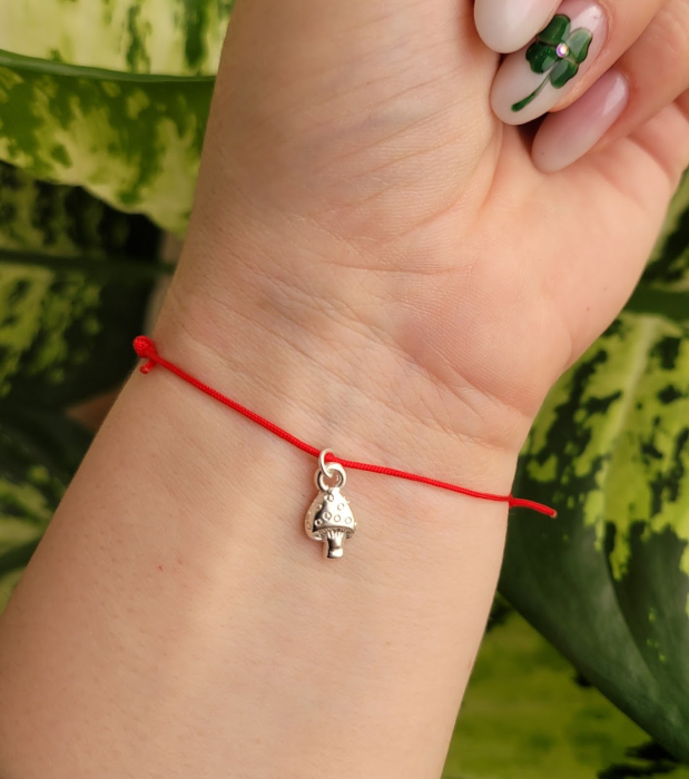 Set de 10  Bratari Martisor cu ciupercuta si snur ajustabil [12]
