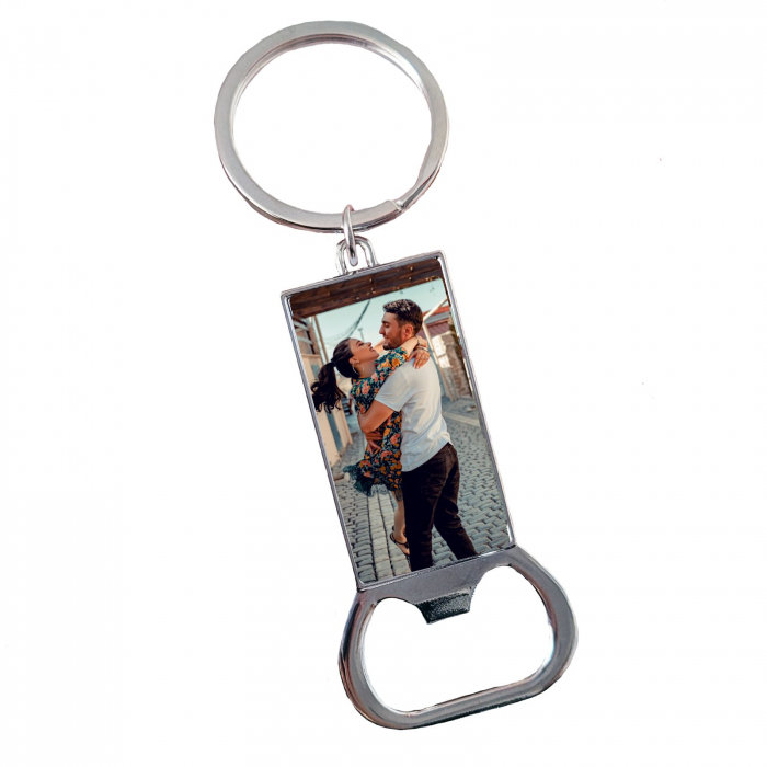 Breloc desfacator de sticla, personalizat cu fotografie [2]