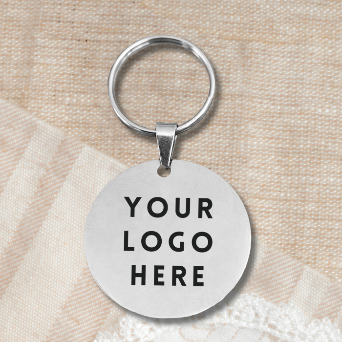 Breloc Personalizat cu Poză Animal de Companie, Breloc Inox Gravat Cățel Pisică [4]