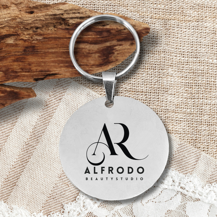 Breloc Personalizat cu Poză Animal de Companie, Breloc Inox Gravat Cățel Pisică [3]