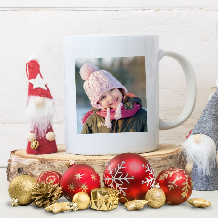 Cana Craciun personalizata cu fotografie si nume [2]