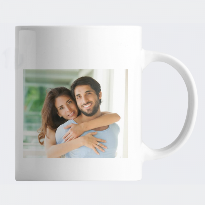 Cana personalizata cu 2 fotografii, pentru cuplu [3]