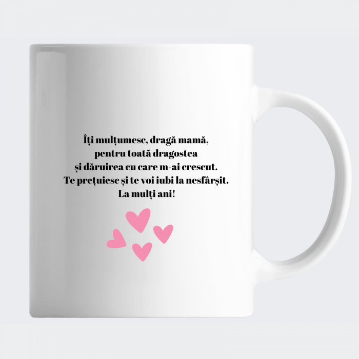 Cana personalizata cu fotografie pentru mame, cadou ziua mamei [3]