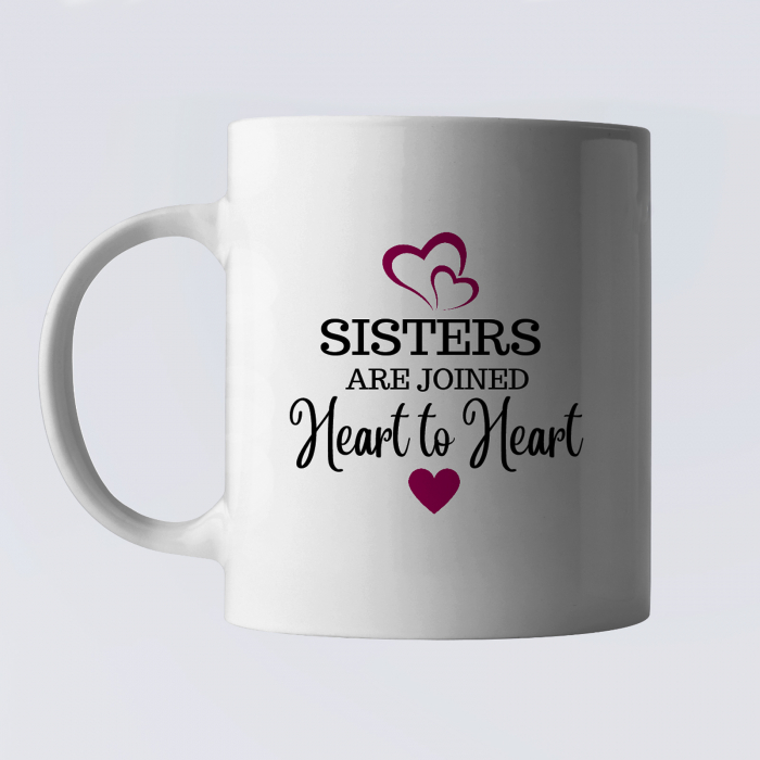 Cana personalizata cu pentru cele mai bune surori, Big sis, lil sis [3]