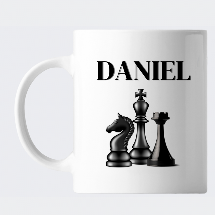 Cana personalizata cu design sah, Chess is Everything [3]