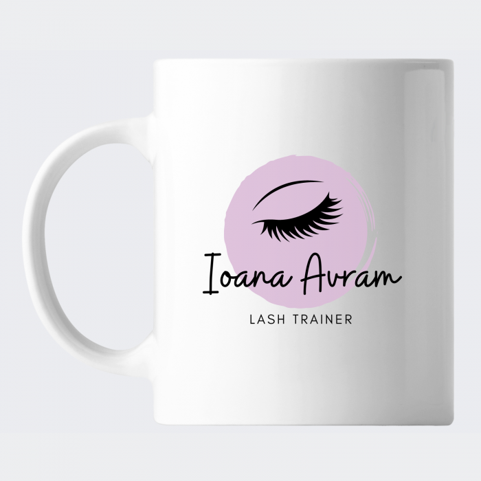 Cana personalizata pentru Lash Trainer, Extensii de gene, Lash Artist [3]