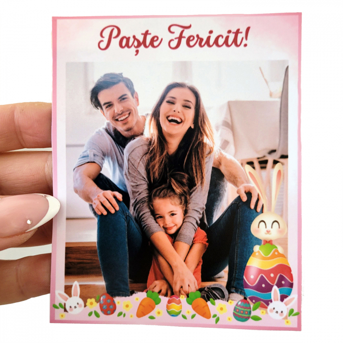 Magnet Paste Fericit, personalizat cu fotografie [2]