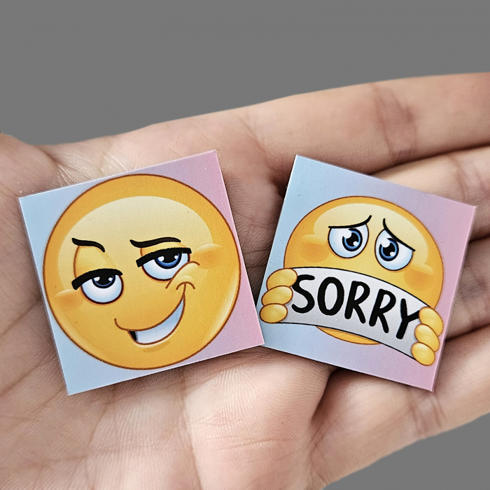 Set de 7 Emoji magneti, emoticoane amuzante [3]