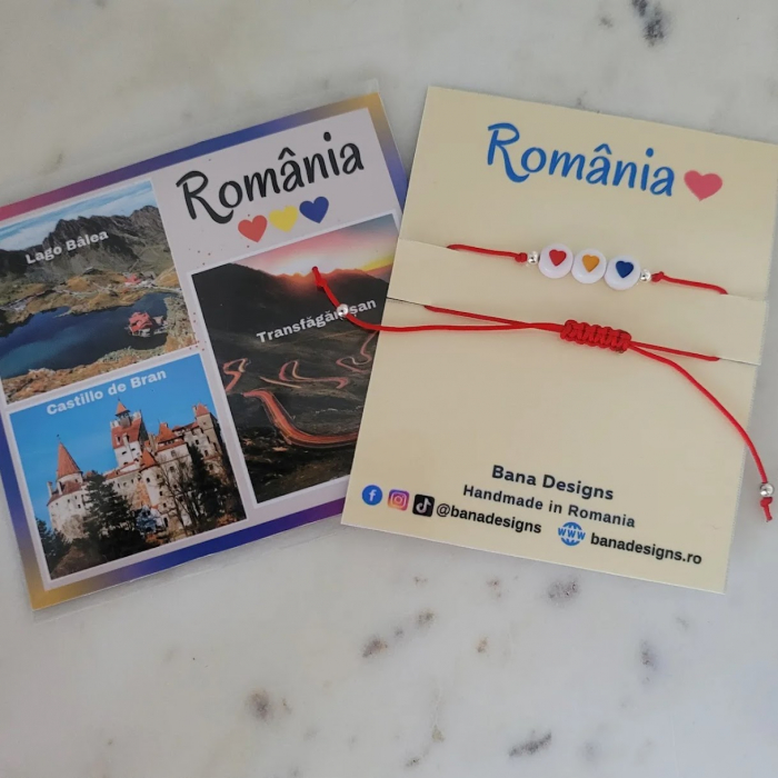 Magnet Romania cu 3 fotografii, suvenir cadou din Romania [3]