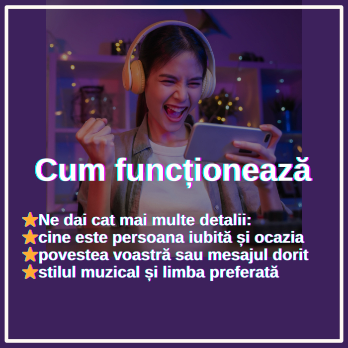 Melodie personalizată de dragoste, cântec creat special pentru tine, cadou emoțional unic pentru cupluri, fișier digital MP3z și Mov, cu Tutu, Fluturi și Gâscă Drăgălașă [2]