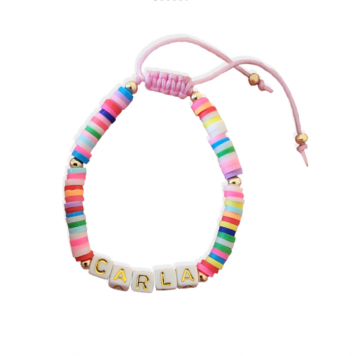 Set cadou personalizat pentru fetita, pentru Paste, cu body, bratara personalizata, felicitare si cutie cadou [5]