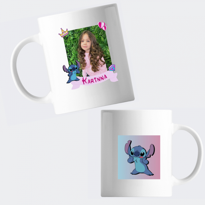 Set cadou personalizat pentru fetite, cu tricou, colier, magnet, felicitare si cutie cadou [5]