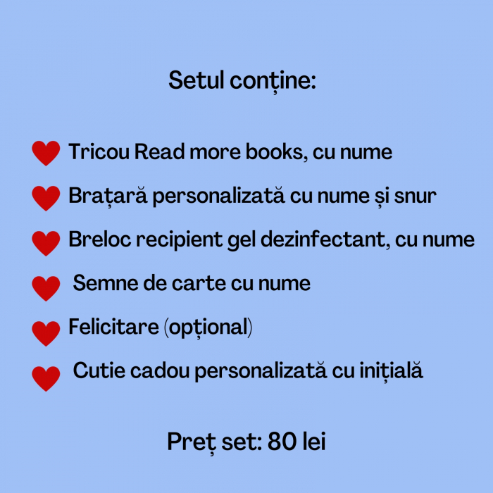 Set cadou personalizat, pentru copii, pentru cititor pasionat [4]