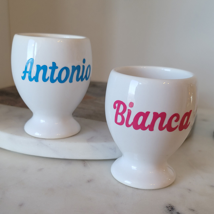 Suport ceramic personalizat, pentru oul de Paste [2]
