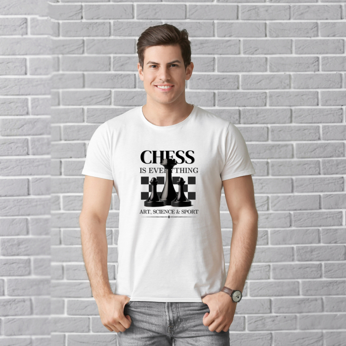 Tricou Chess is Everything, pentru iubitorii si jucatorii de sah [2]