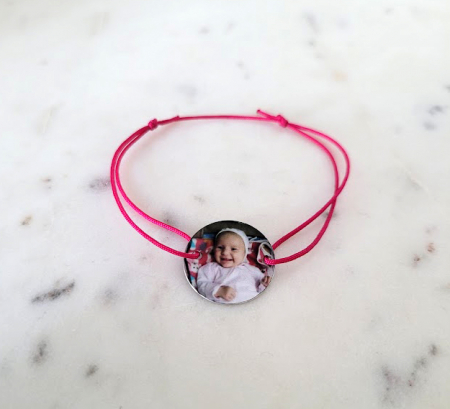 Set de 2 bratari personalizate cu fotografie imprimata, cadou pentru cuplu [6]