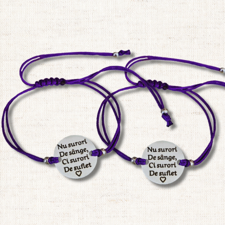 Bratara Prietene BFF, Inox Waterproof, snur Ajustabil [1]