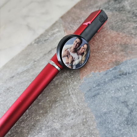 Semn de Carte - Pix cu gel personalizat cu fotografie