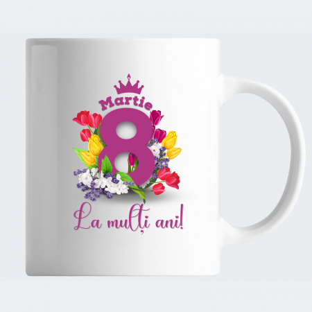 Cana pentru 8 martie personalizata cu 4 fotografii [2]