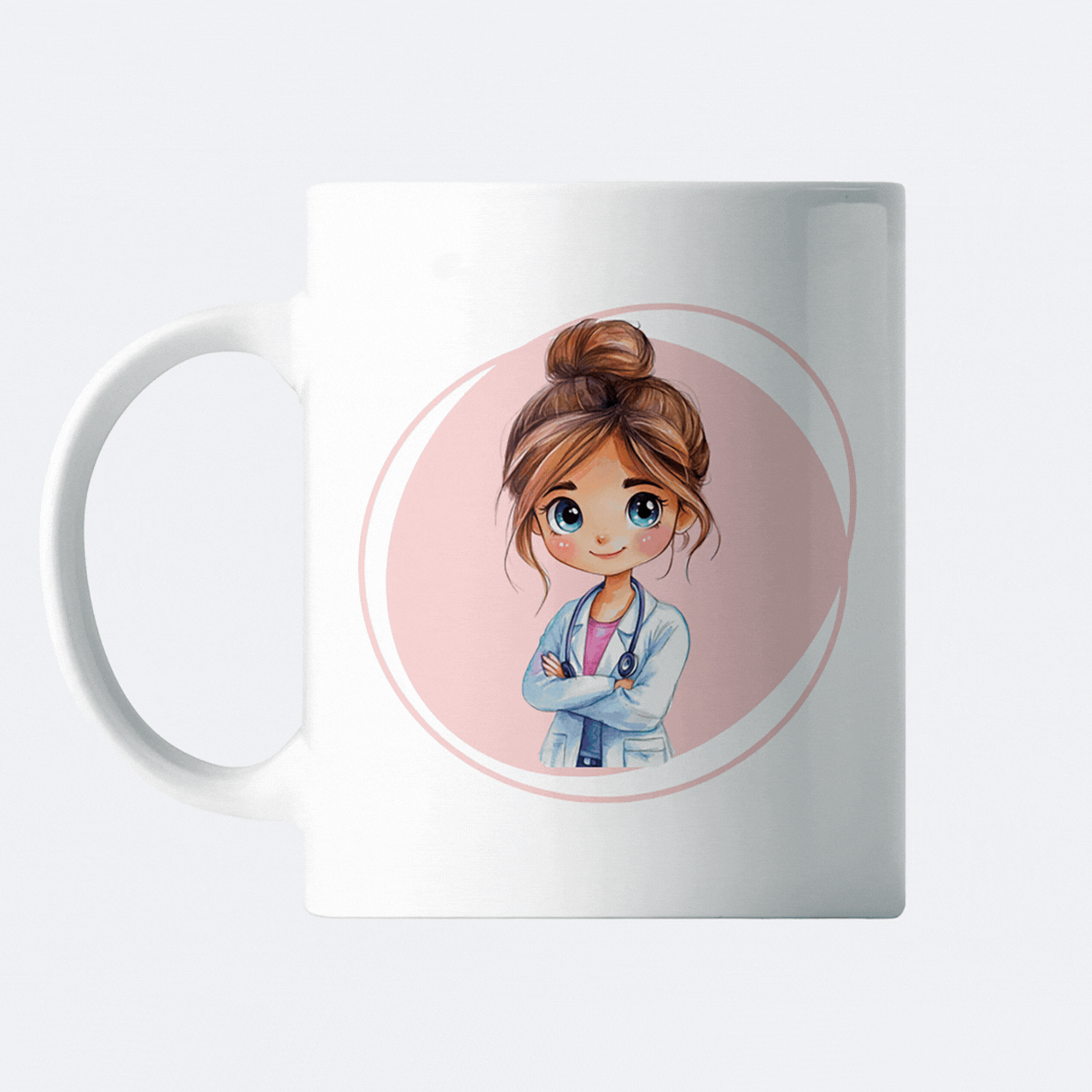 Cadouri pentru Cuplu - Cana pentru doamna doctor, personalizata cu Best Doctor