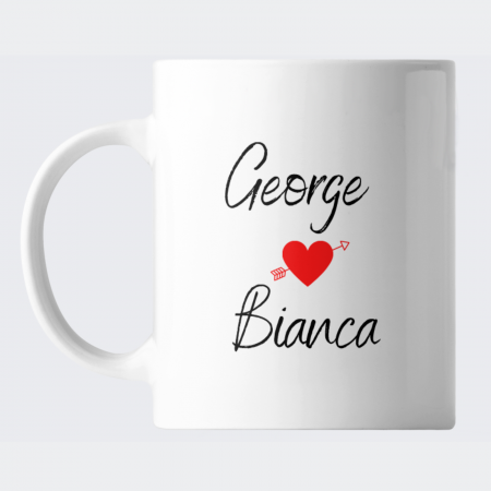 Cana personalizata pentru cuplu, cu nume si inimioara [1]