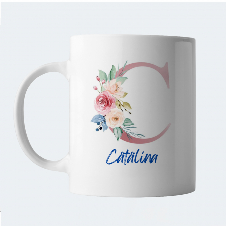 Cana personalizata cu nume si initiala [2]