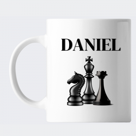 Cana personalizata cu design sah, Chess is Everything [2]