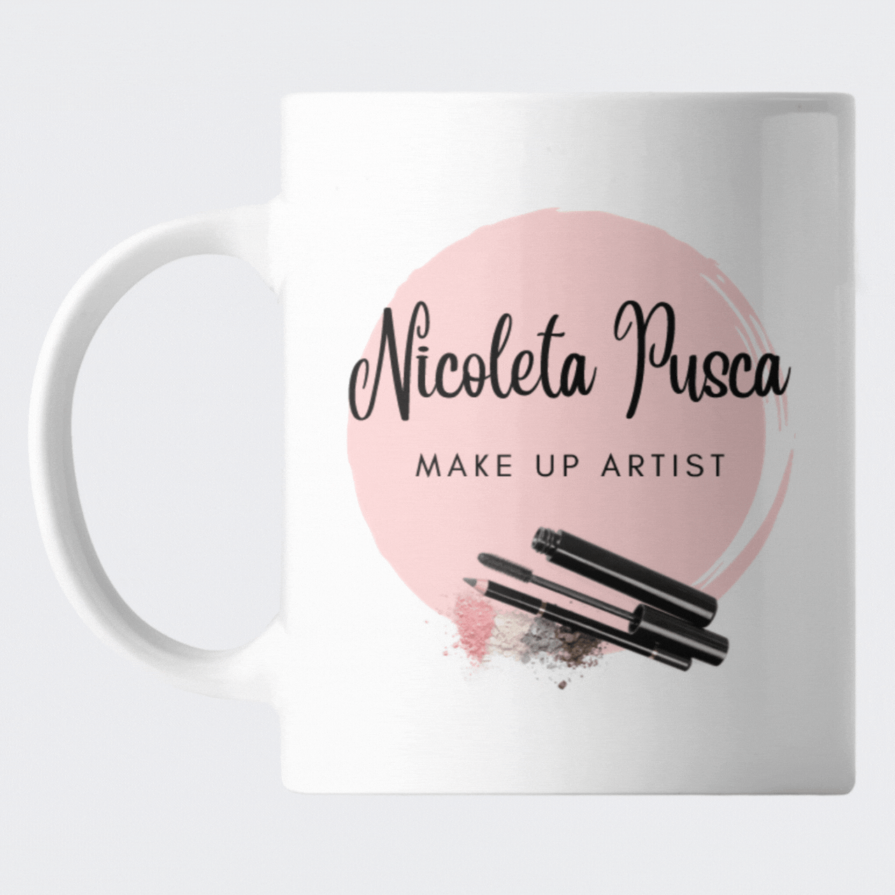 Cani Personalizate - Cana personalizata pentru make up artist