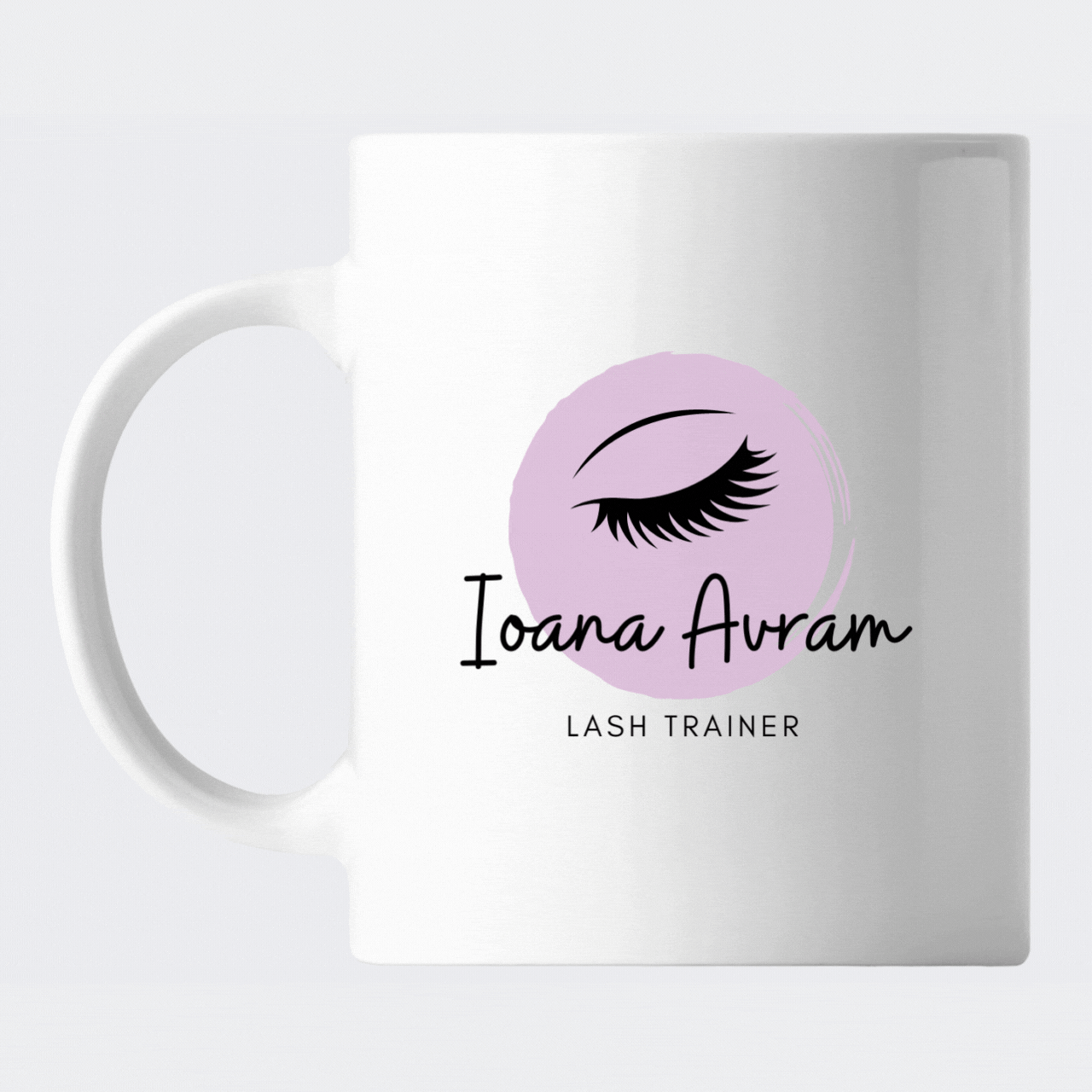 Cani Personalizate - Cana personalizata pentru Lash Trainer, Extensii de gene, Lash Artist