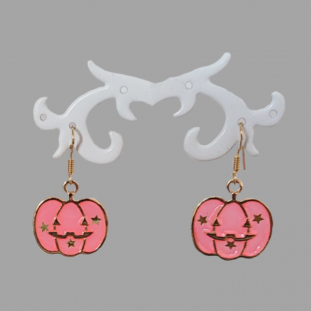 Cercei - Cercei Halloween cu dovleci