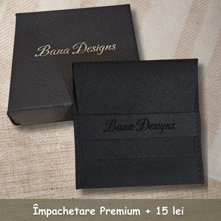 Set de 2 brățări pentru cuplu, din inox 304 waterproof, gravate cu nume și dată. Șnur mătăsos ajustabil, ambalaj elegant, felicitare cadou. [4]