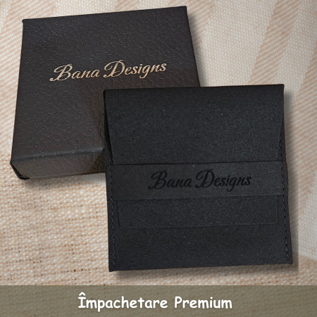 Set de 2 brățări pentru cuplu, din inox 304 waterproof, gravate cu nume și dată. Șnur mătăsos ajustabil, ambalaj elegant, felicitare cadou. [8]