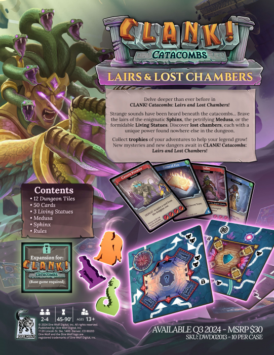 Clank!: Catacombs – Lairs and Lost Chambers [2]