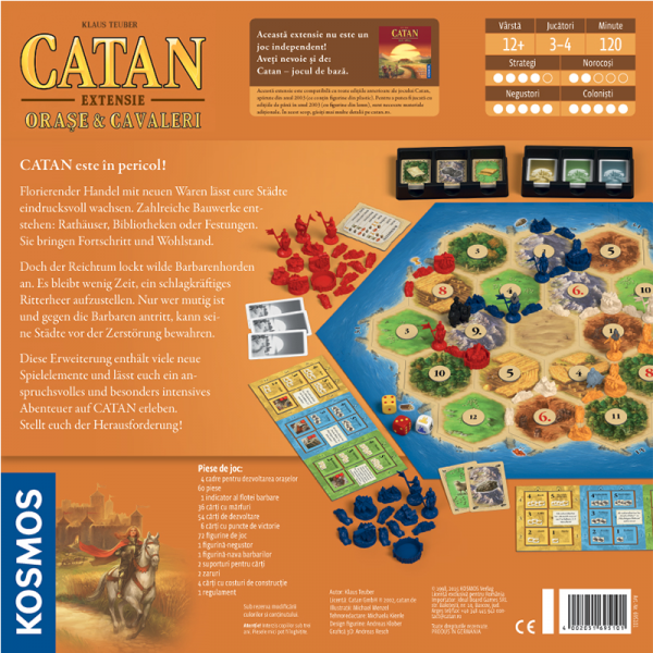 Colonistii din Catan - Orase si Cavaleri [2]