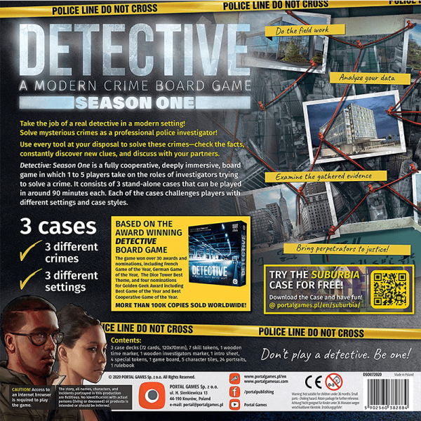 Detective: A Modern Crime Board Game – Season One [2]