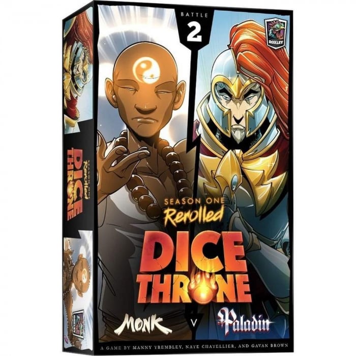Dice Throne: Season One ReRolled – Monk v. Paladin [1]