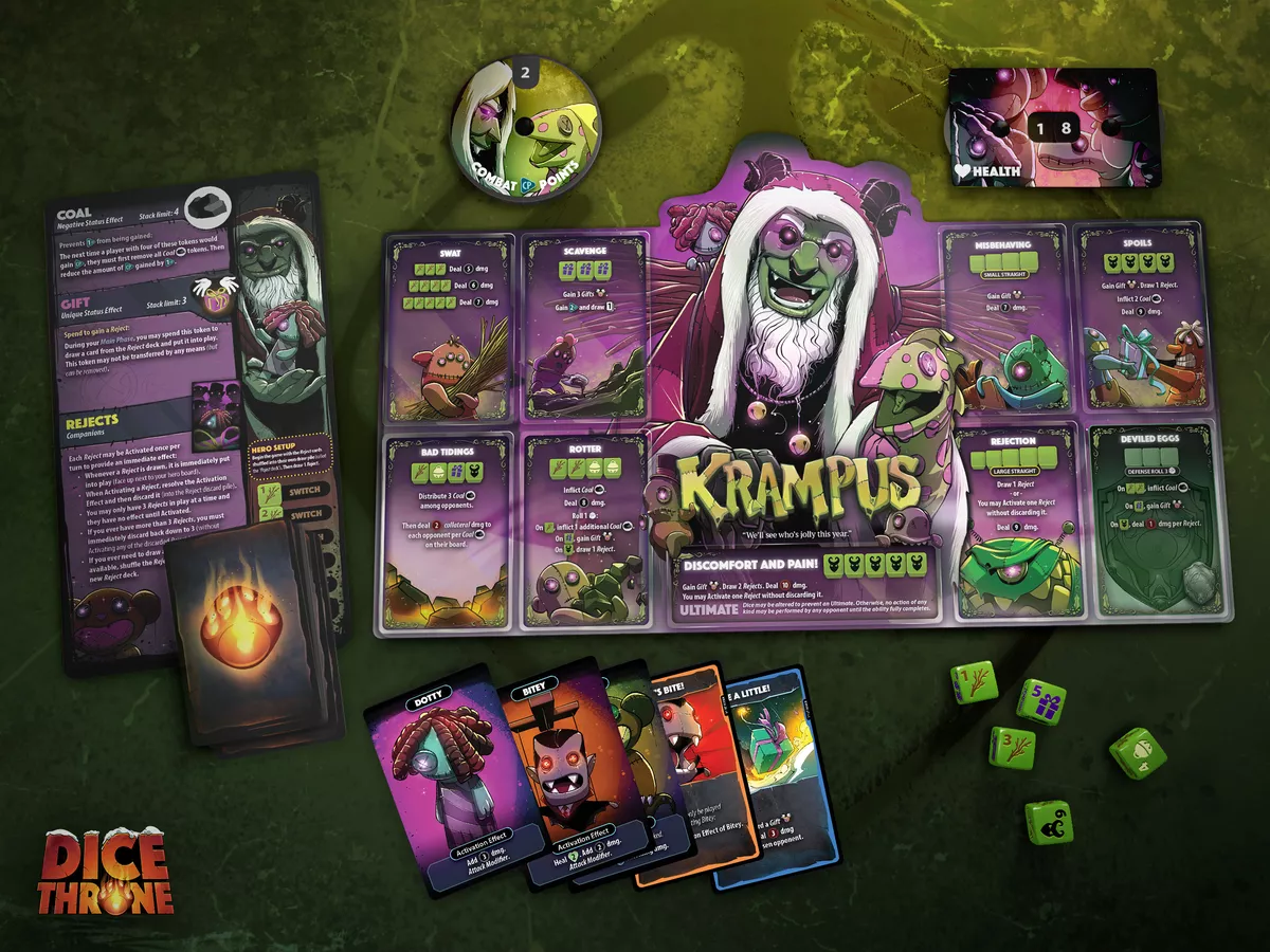 Dice Throne: Santa v. Krampus [3]