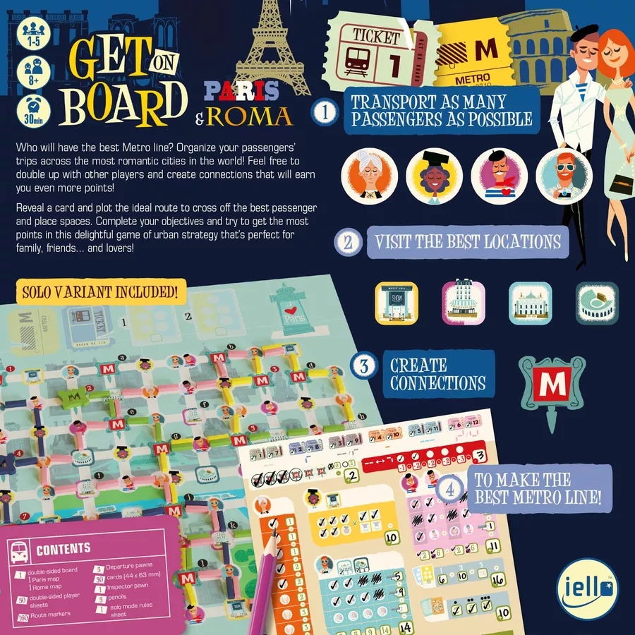 Get on Board: Paris & Roma [2]