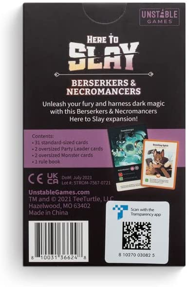 Here to Slay: Berserkers and Necromancers Expansion [2]