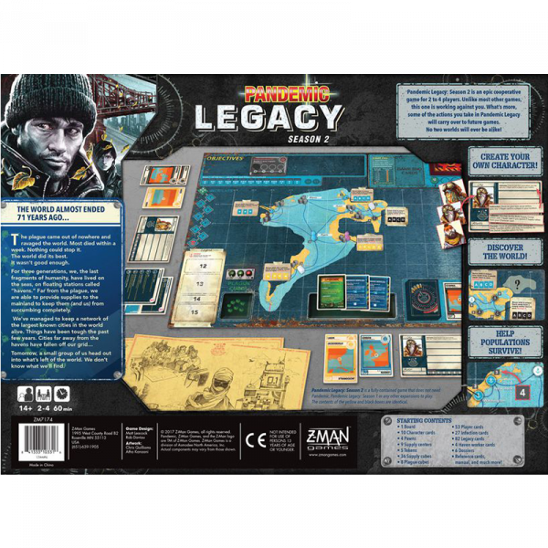 Pandemic Legacy: Season 2 (Negru) [2]