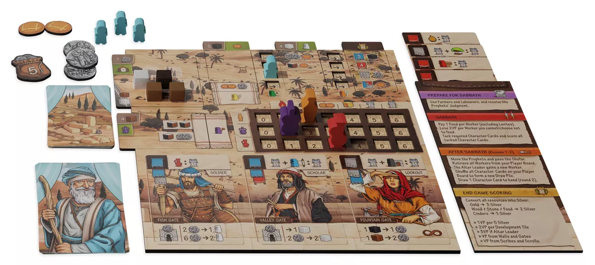 Ezra and Nehemiah (with scroll tiles promo) [5]