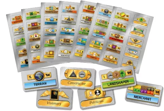 Terraforming Mars: Milestones & Awards [2]