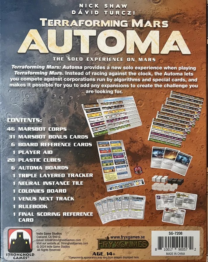 Terraforming Mars: Automa [2]