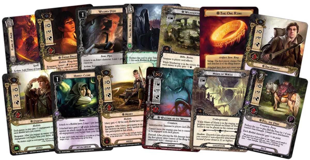 The Lord of the Rings: The Card Game – The Fellowship of the Ring: Saga Expansion [3]