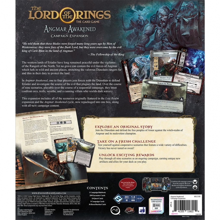 The Lord of the Rings: The Card Game – Angmar Awakened Campaign Expansion [2]