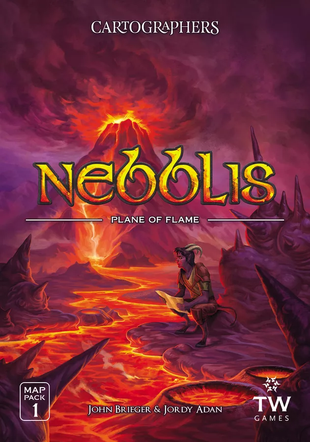 Jocuri de familie - Cartographers Map Pack 1: Nebblis – Plane of Flame
